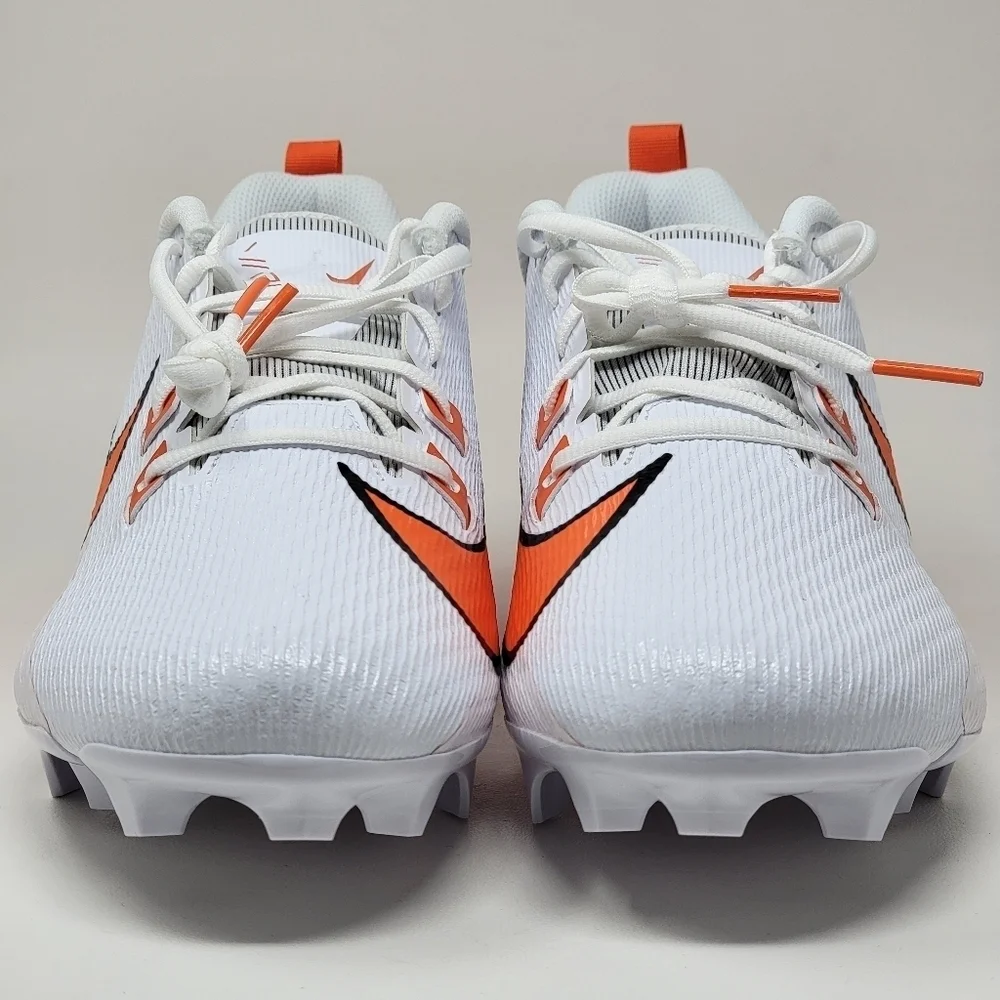 Nike Vapor Edge Speed 360 2 White/Orange Cleats FQ4045-100 Men’s Size 15 New